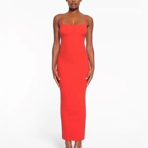 SKIMS Fits Everybody Dress - Poppy